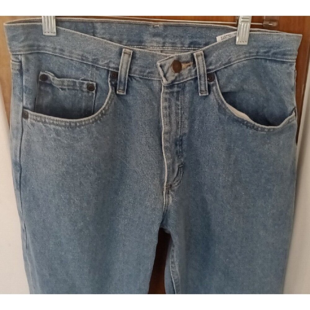 Wrangler Regular Fit Men’s 31x30 Medium Wash Blue - Picture 2 of 5
